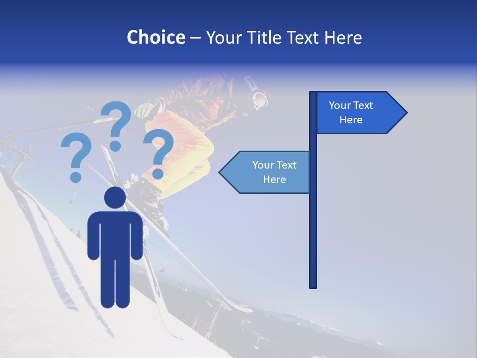 Copy Snow Play PowerPoint Template