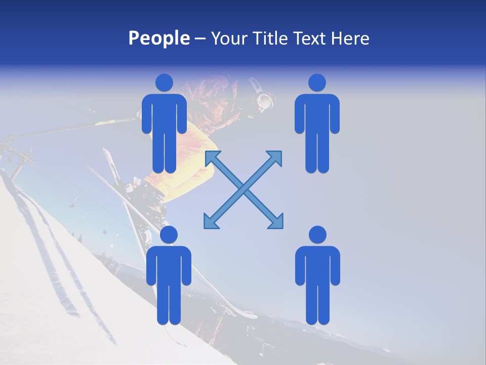 Copy Snow Play PowerPoint Template