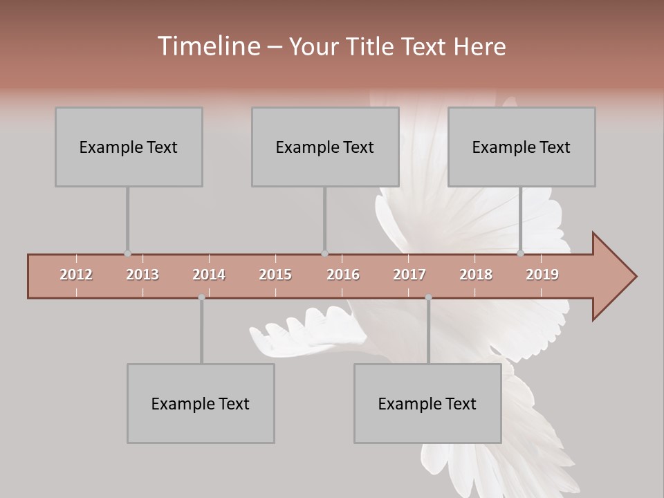 Feather Black Faith PowerPoint Template