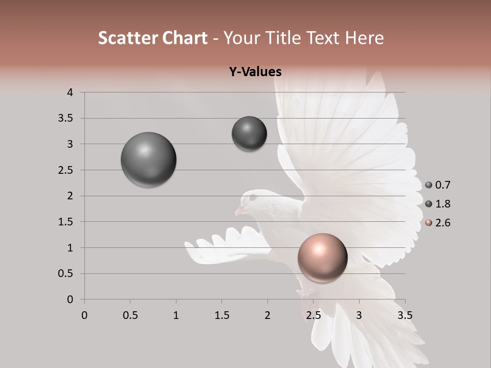 Feather Black Faith PowerPoint Template