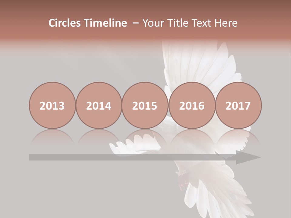 Feather Black Faith PowerPoint Template