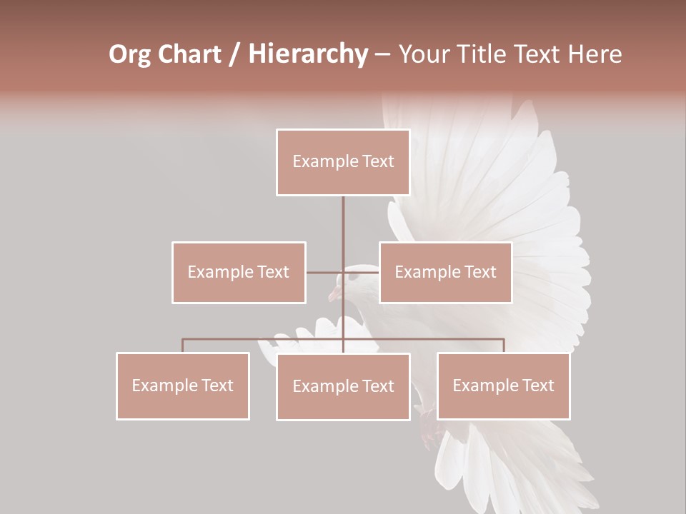 Feather Black Faith PowerPoint Template