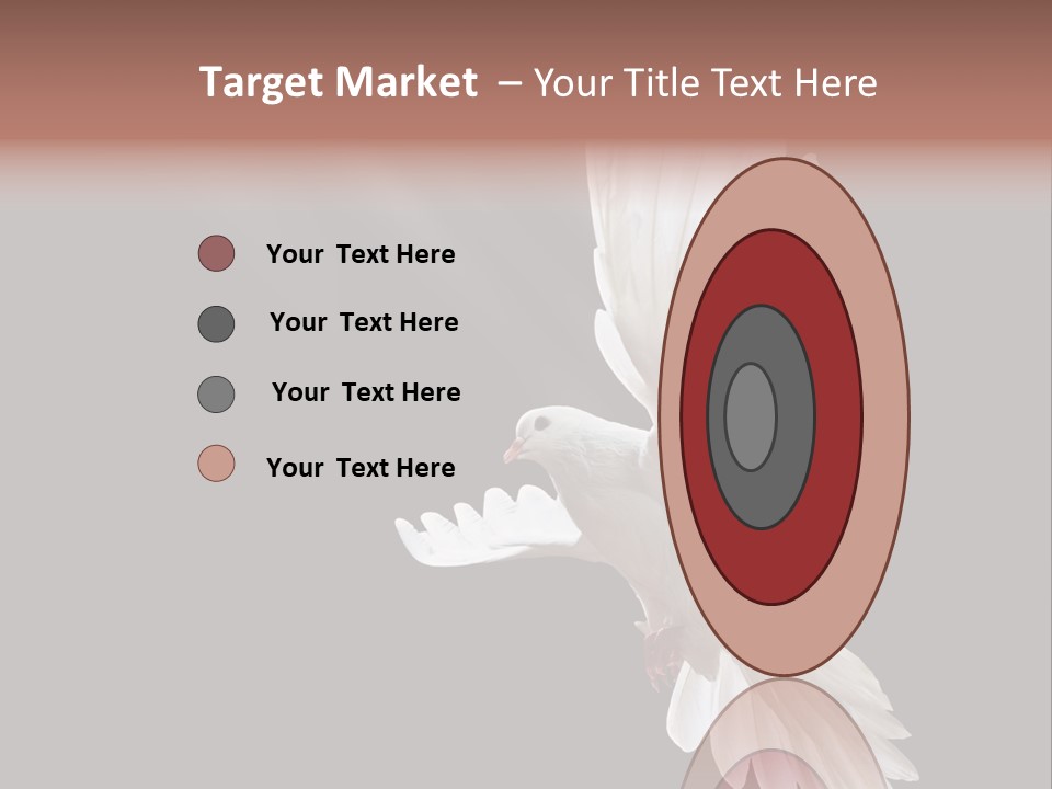 Feather Black Faith PowerPoint Template