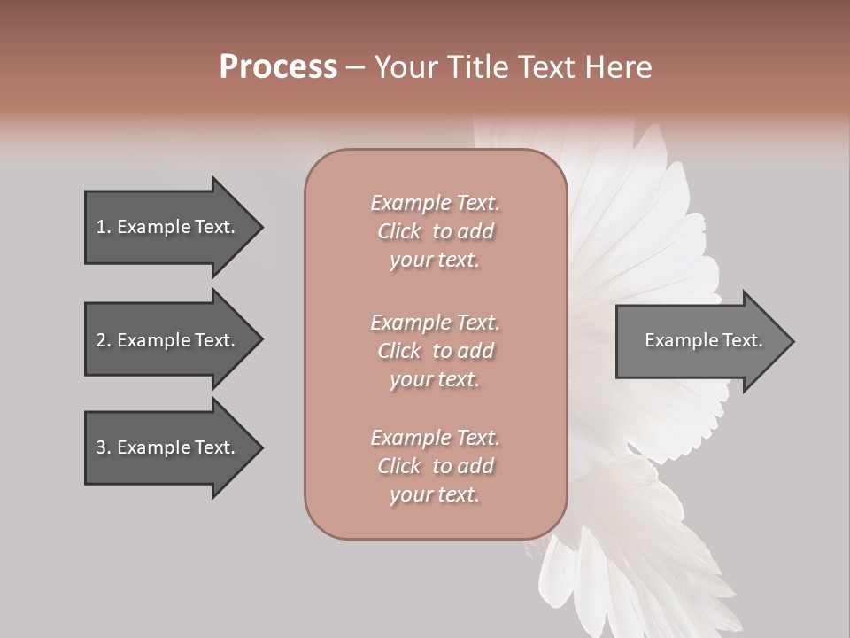 Feather Black Faith PowerPoint Template
