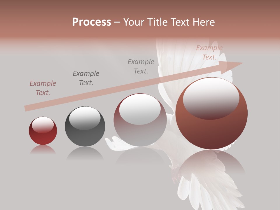 Feather Black Faith PowerPoint Template