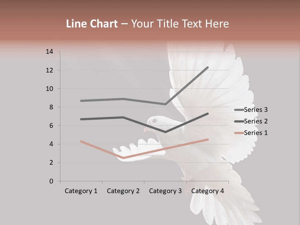 Feather Black Faith PowerPoint Template