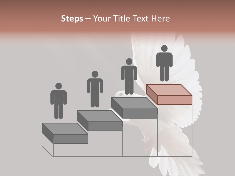 Feather Black Faith PowerPoint Template