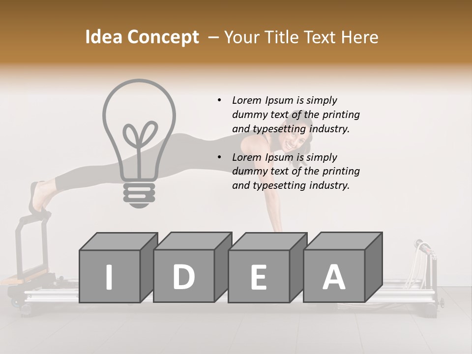 Energy Body Health PowerPoint Template