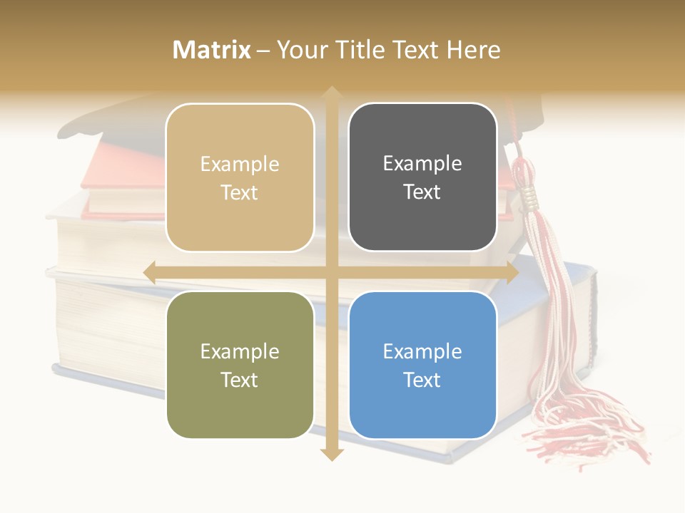 Graduation Accomplished Educate PowerPoint Template