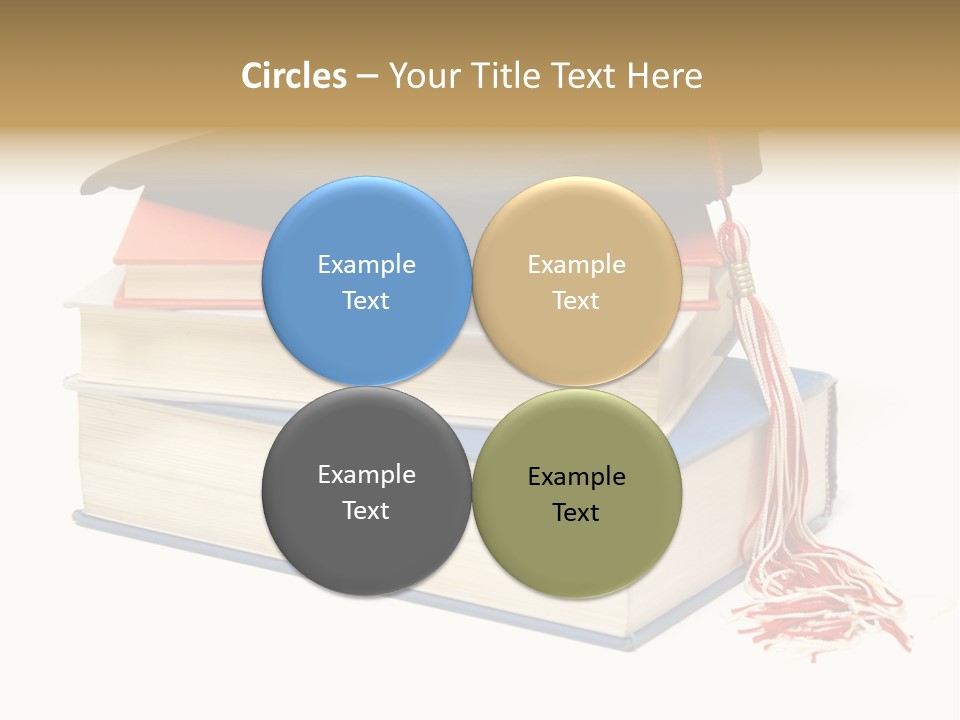 Graduation Accomplished Educate PowerPoint Template