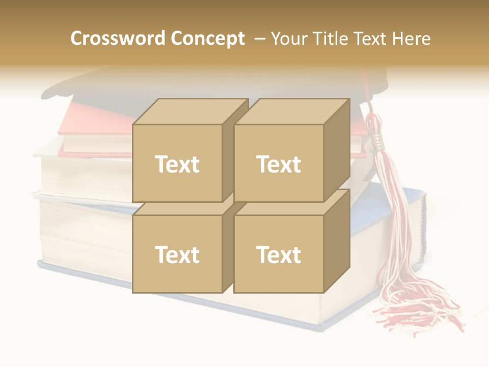 Graduation Accomplished Educate PowerPoint Template