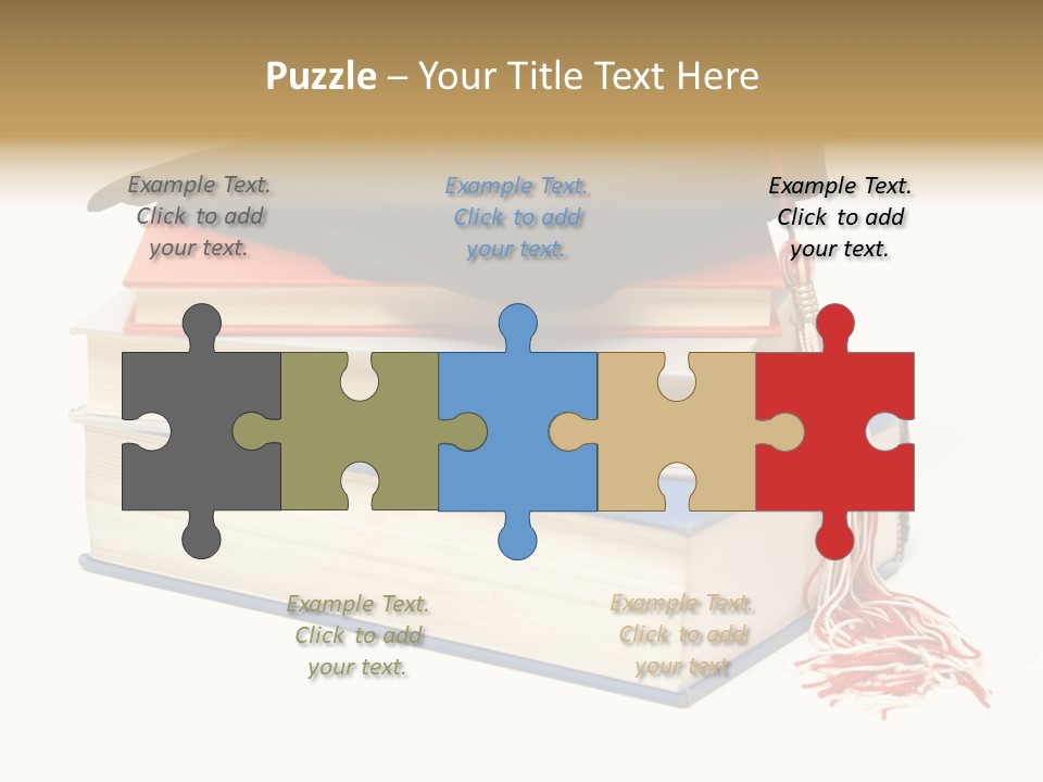 Graduation Accomplished Educate PowerPoint Template