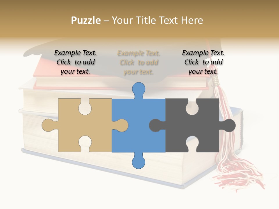 Graduation Accomplished Educate PowerPoint Template