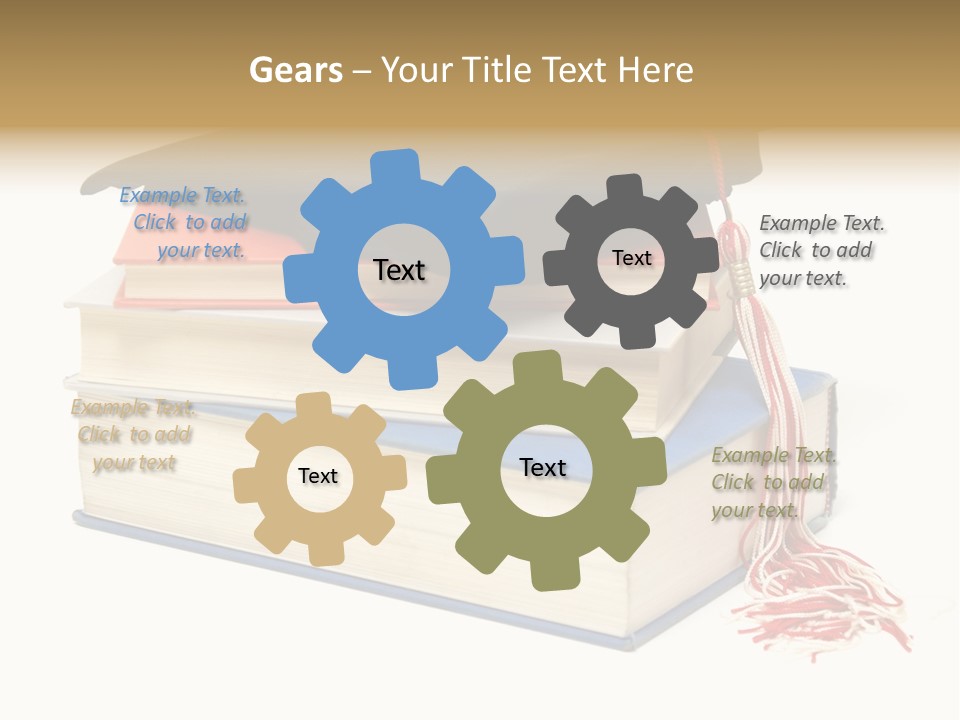 Graduation Accomplished Educate PowerPoint Template