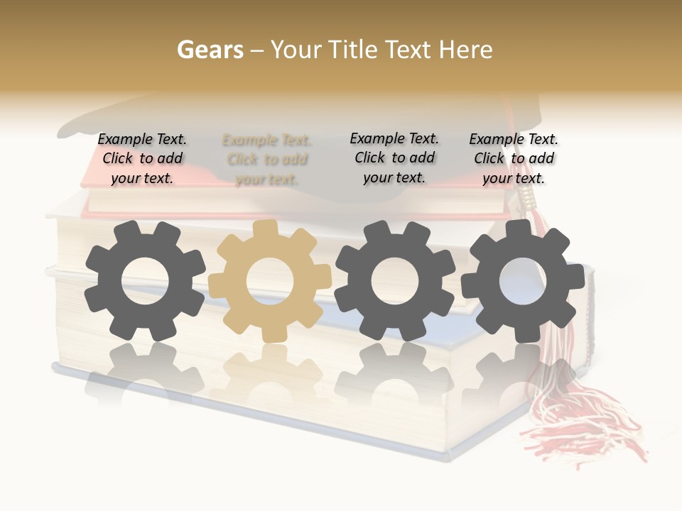 Graduation Accomplished Educate PowerPoint Template