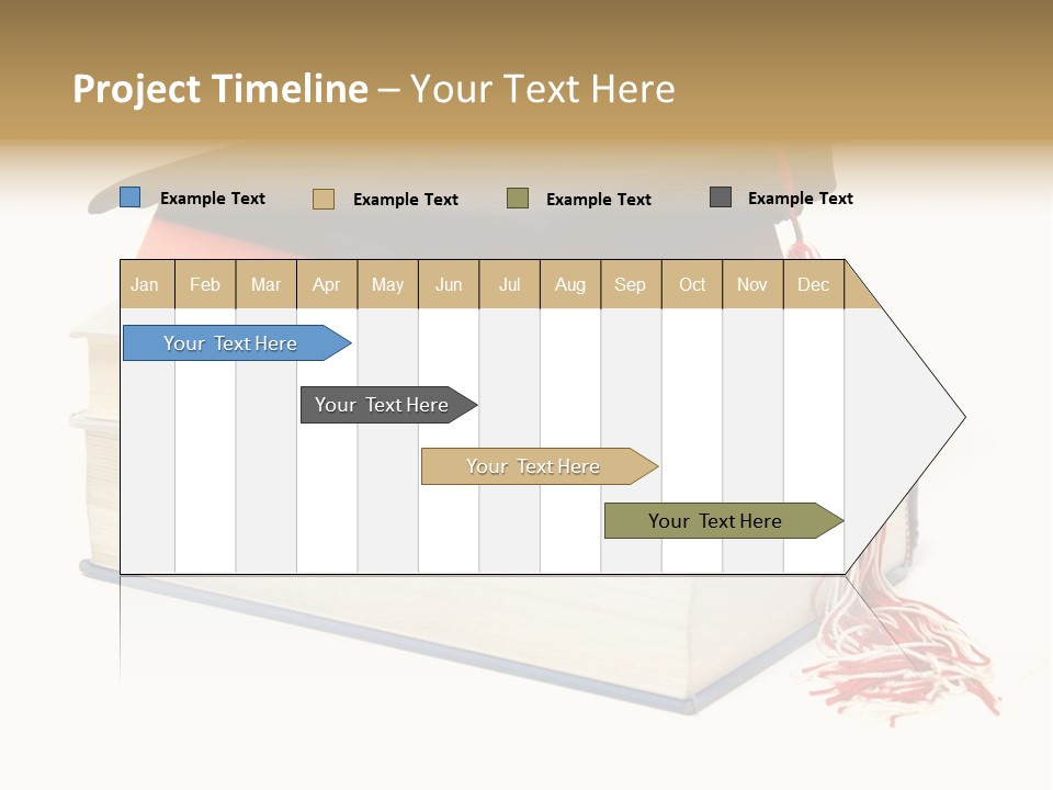 Graduation Accomplished Educate PowerPoint Template