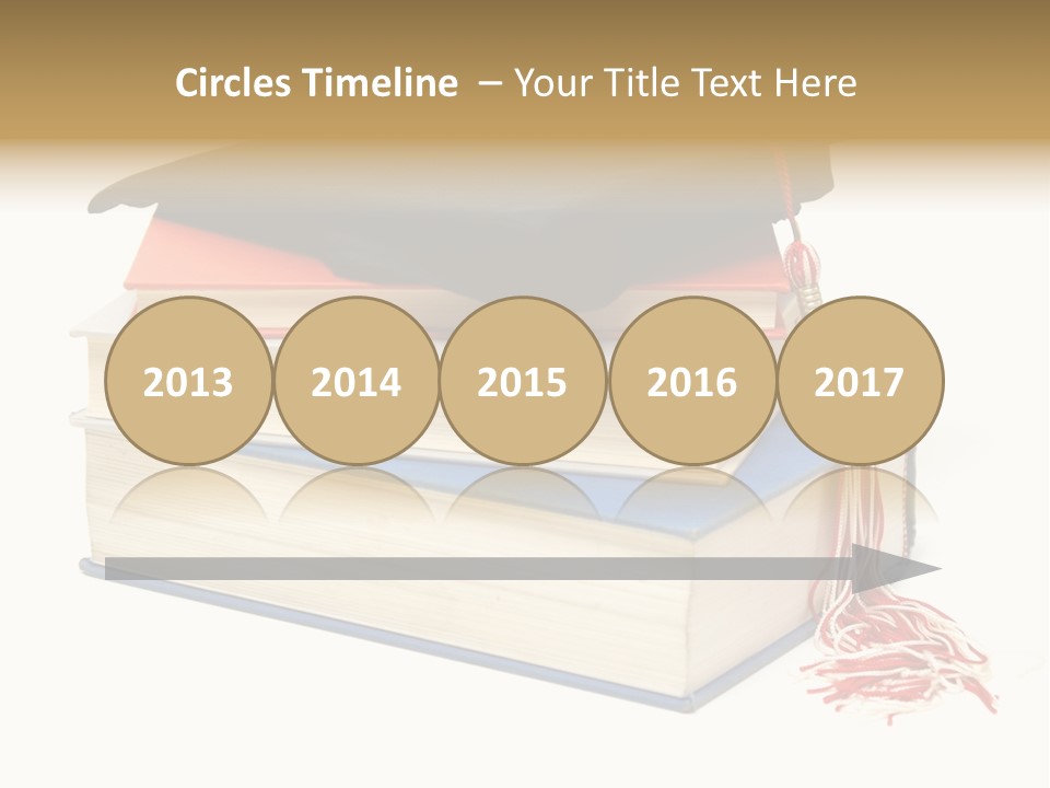 Graduation Accomplished Educate PowerPoint Template