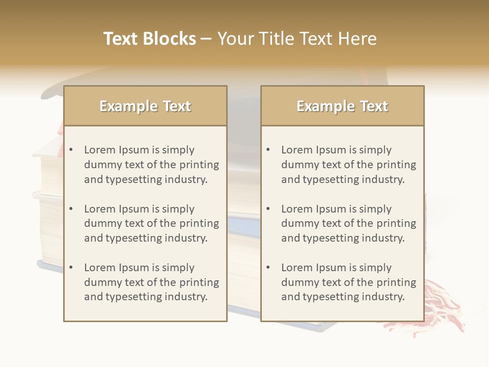 Graduation Accomplished Educate PowerPoint Template