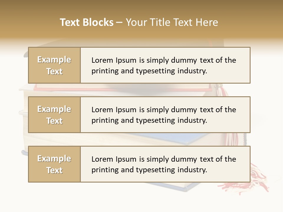 Graduation Accomplished Educate PowerPoint Template