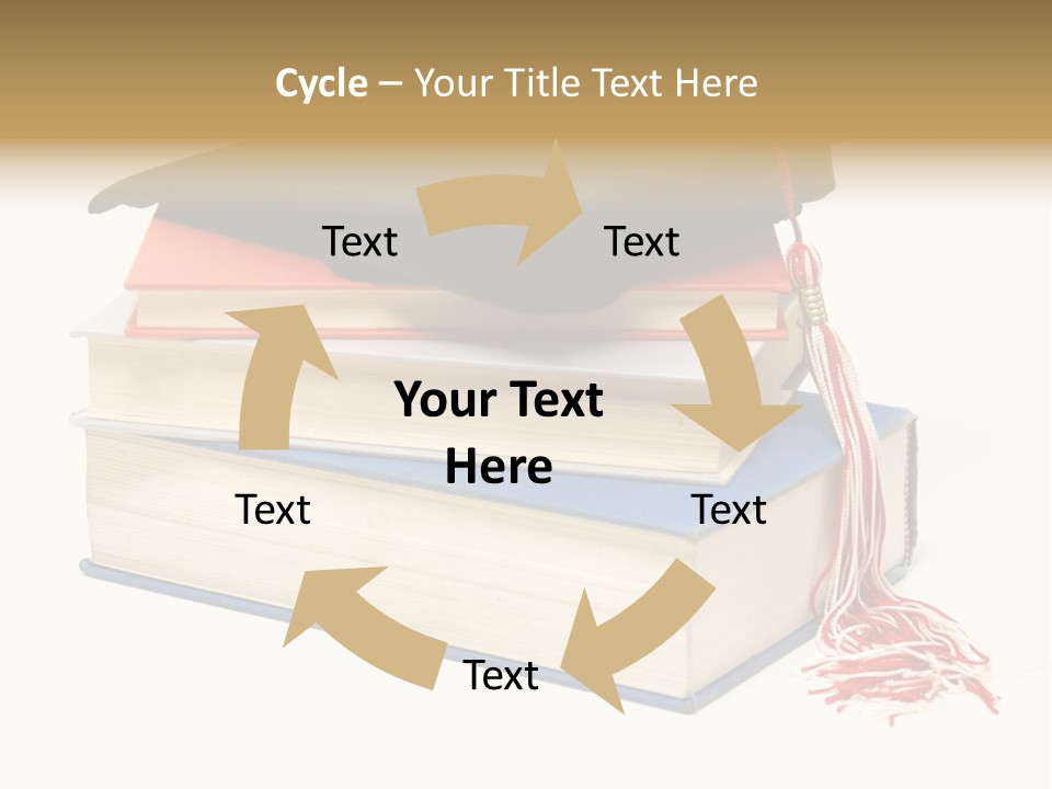 Graduation Accomplished Educate PowerPoint Template