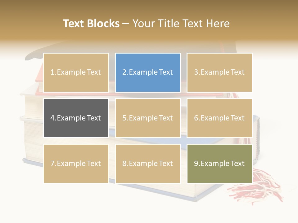 Graduation Accomplished Educate PowerPoint Template