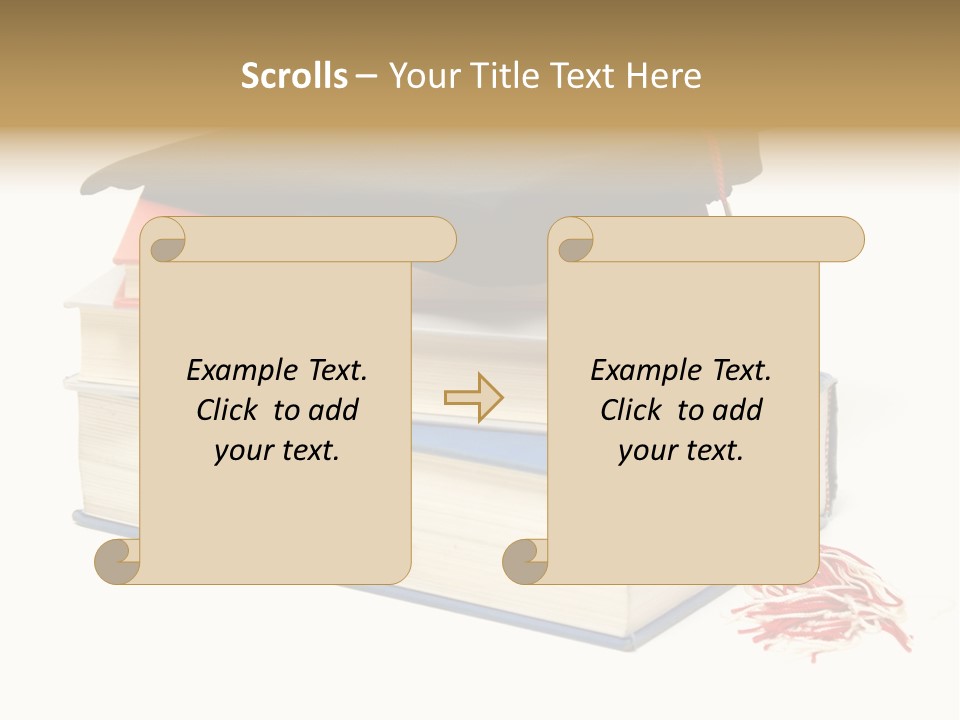Graduation Accomplished Educate PowerPoint Template