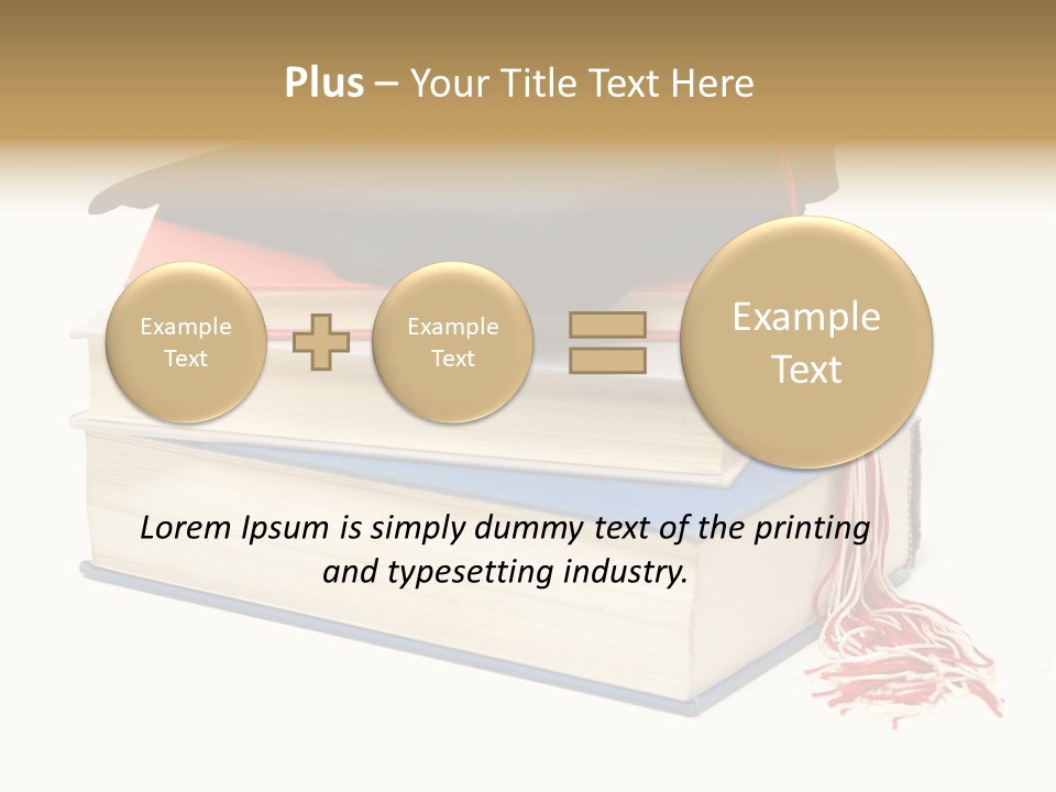 Graduation Accomplished Educate PowerPoint Template
