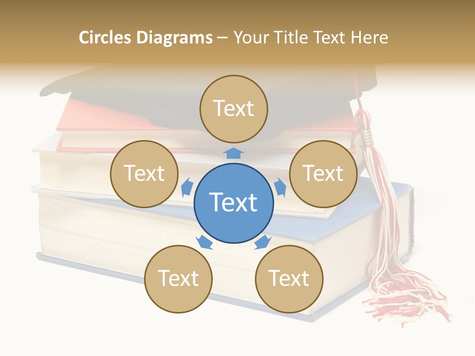 Graduation Accomplished Educate PowerPoint Template