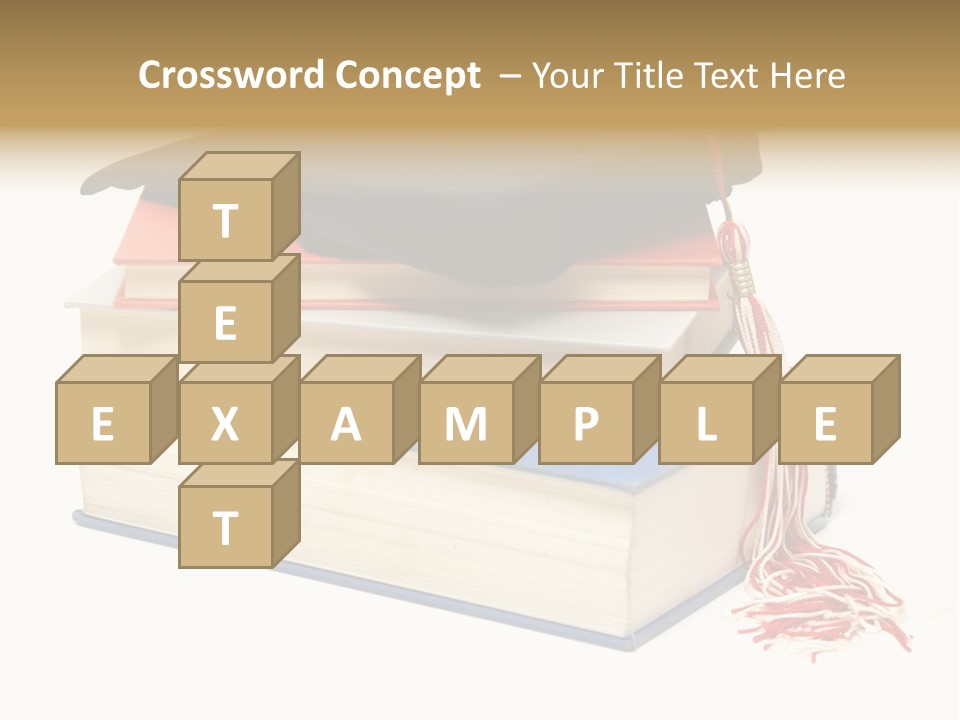 Graduation Accomplished Educate PowerPoint Template