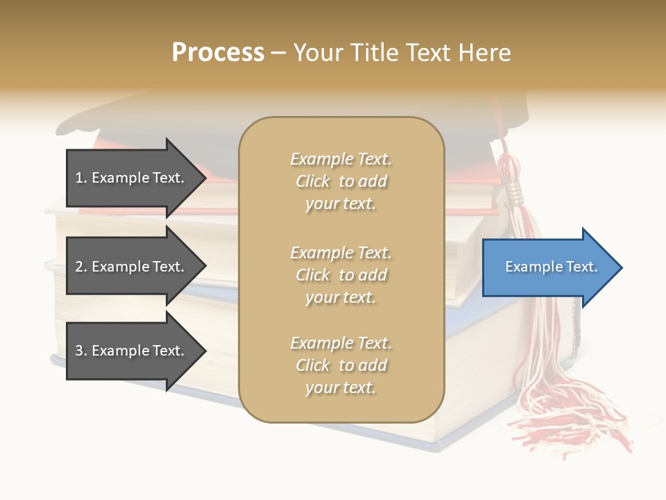 Graduation Accomplished Educate PowerPoint Template
