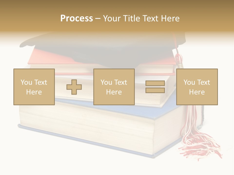 Graduation Accomplished Educate PowerPoint Template
