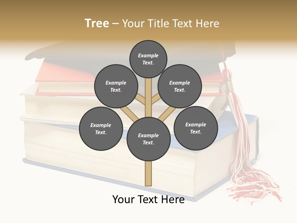 Graduation Accomplished Educate PowerPoint Template