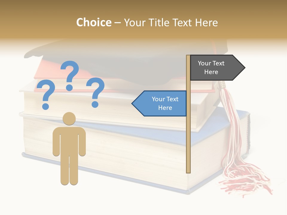 Graduation Accomplished Educate PowerPoint Template