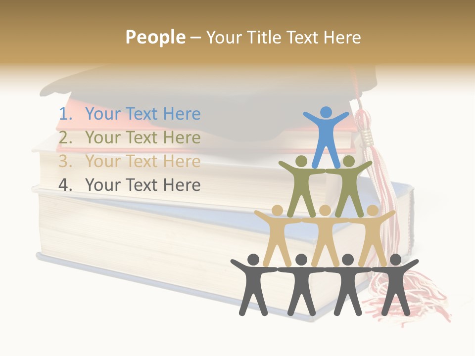 Graduation Accomplished Educate PowerPoint Template