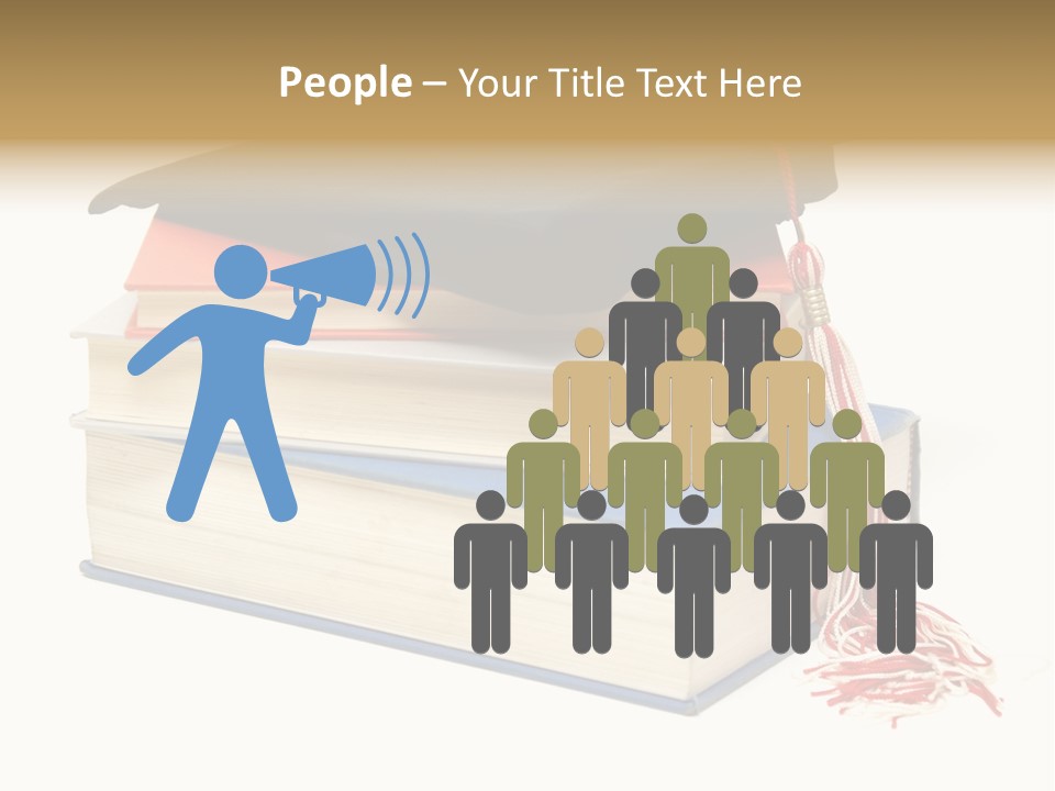 Graduation Accomplished Educate PowerPoint Template