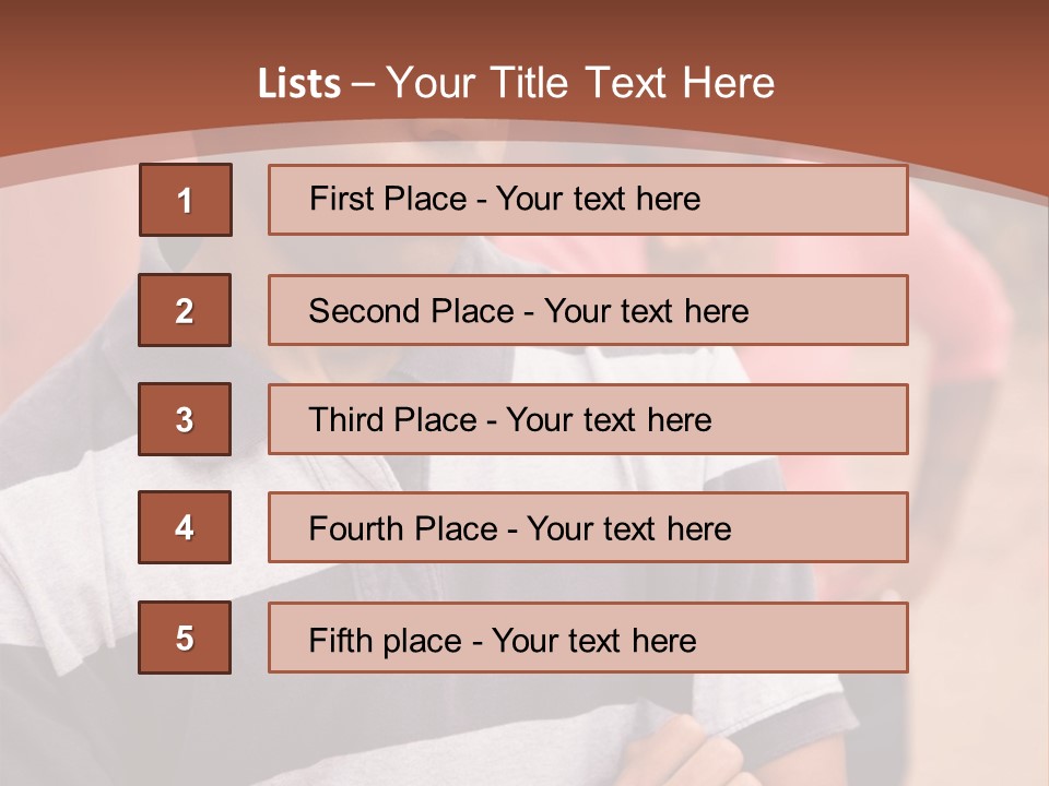 Pretty Teen Argument PowerPoint Template