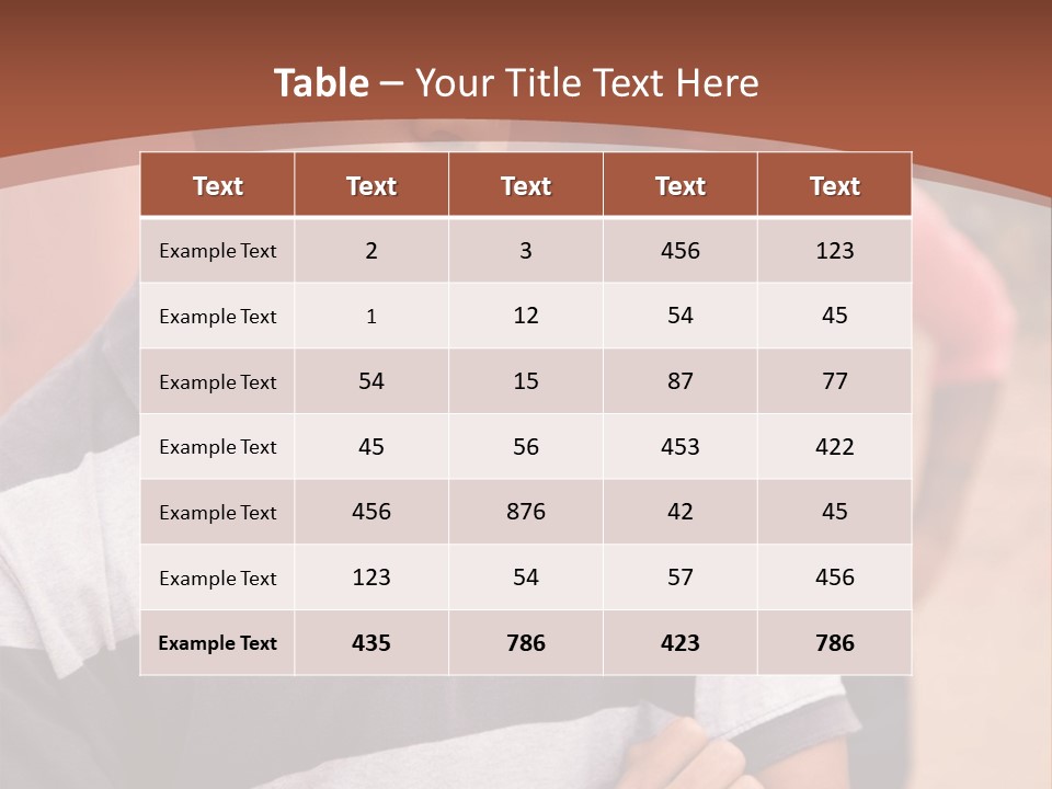 Pretty Teen Argument PowerPoint Template