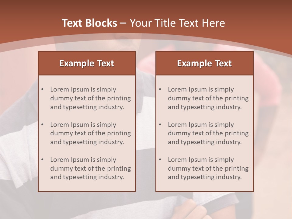 Pretty Teen Argument PowerPoint Template