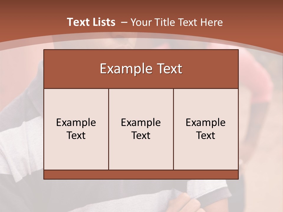 Pretty Teen Argument PowerPoint Template