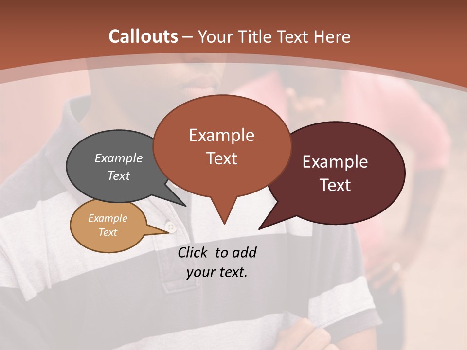 Pretty Teen Argument PowerPoint Template