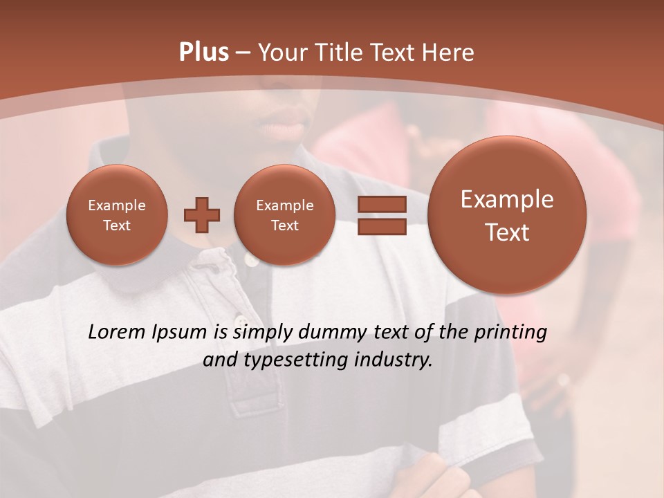 Pretty Teen Argument PowerPoint Template