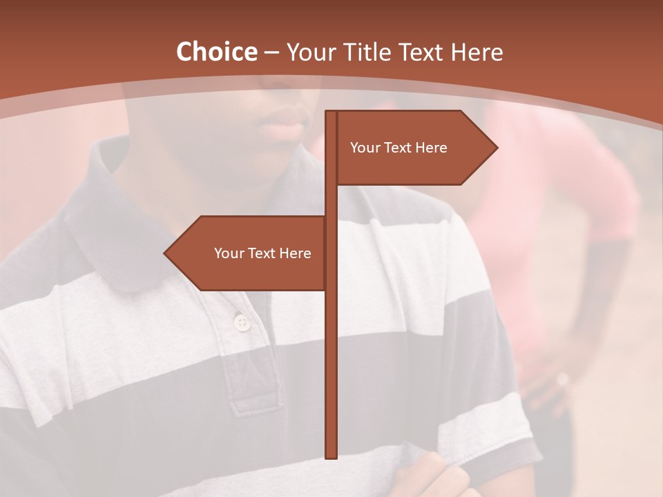 Pretty Teen Argument PowerPoint Template