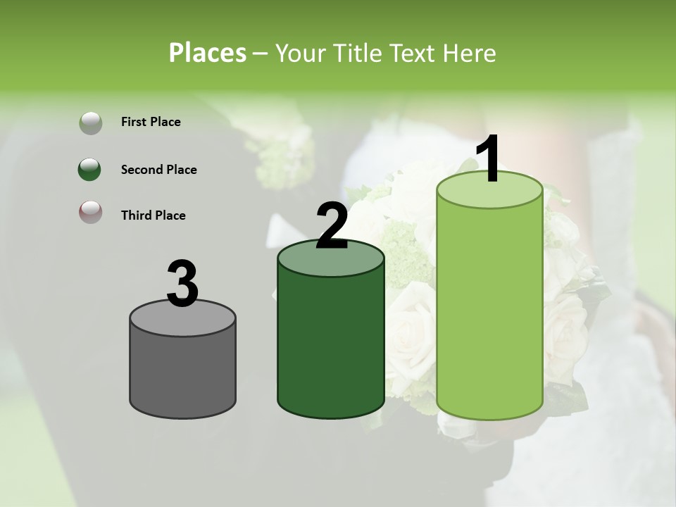 People Female Glowing PowerPoint Template