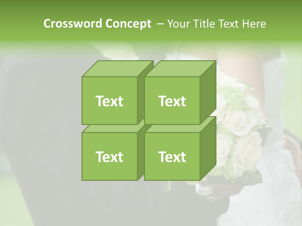 People Female Glowing PowerPoint Template