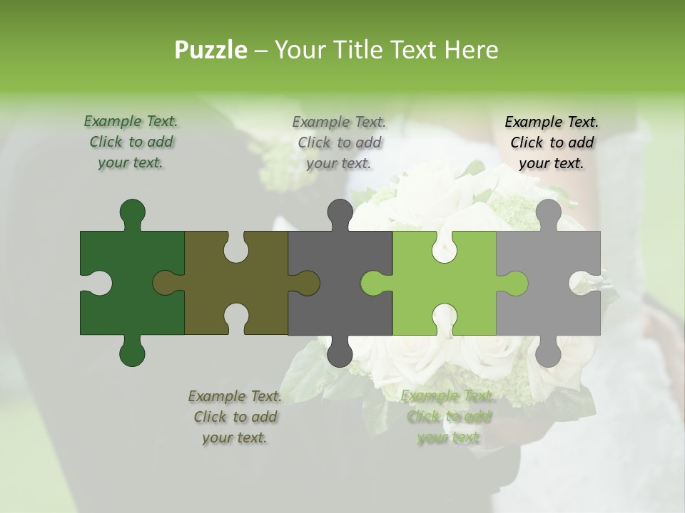 People Female Glowing PowerPoint Template