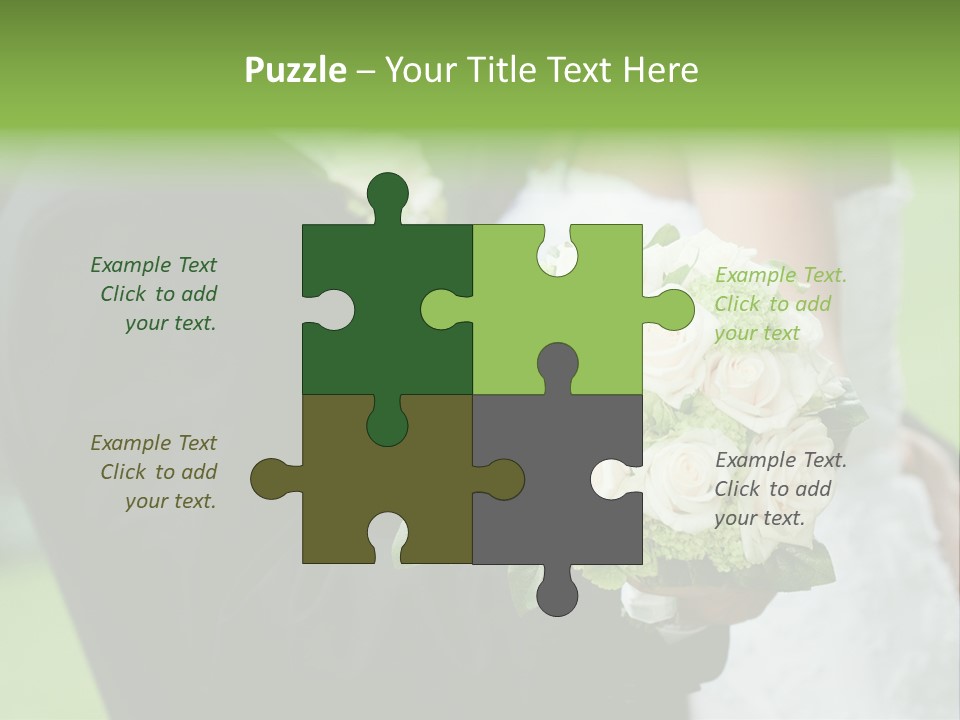 People Female Glowing PowerPoint Template