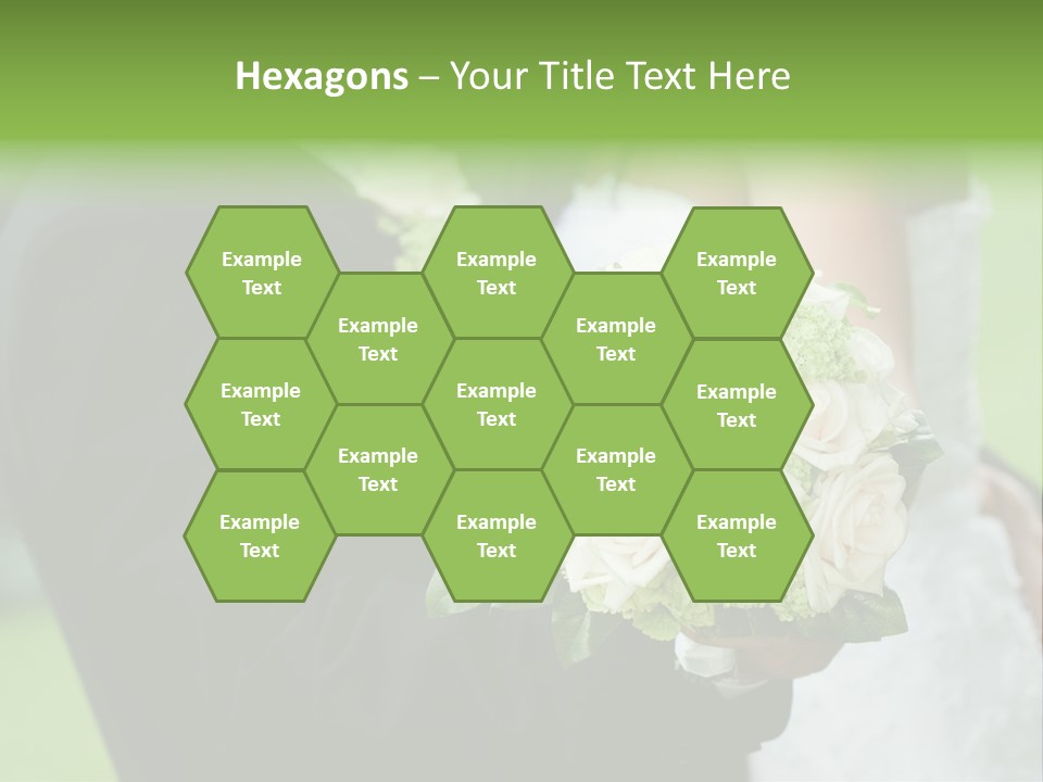 People Female Glowing PowerPoint Template