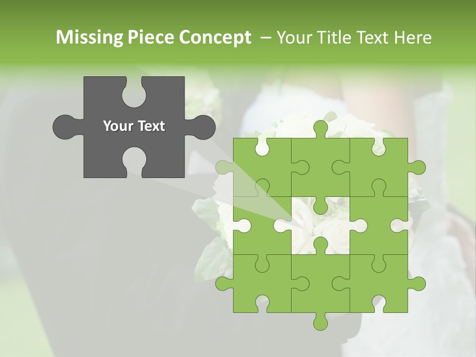 People Female Glowing PowerPoint Template