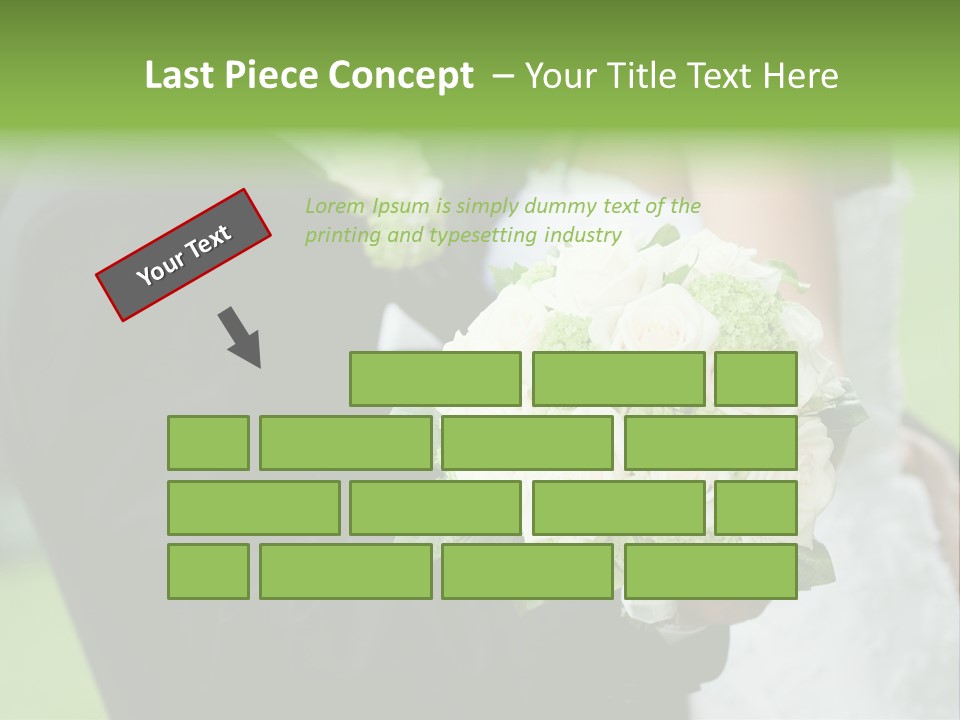 People Female Glowing PowerPoint Template