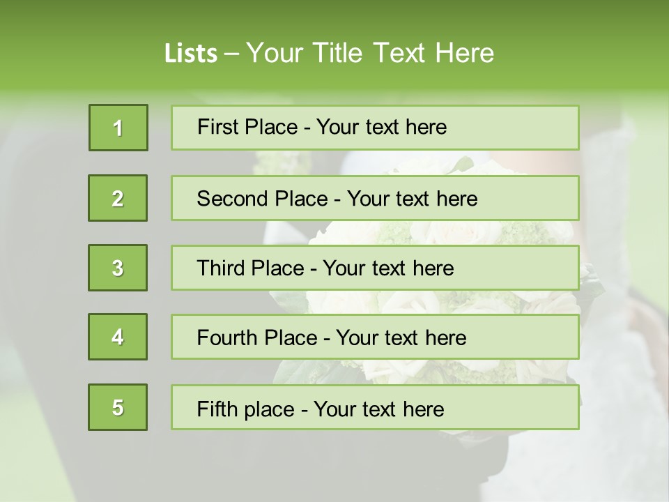 People Female Glowing PowerPoint Template